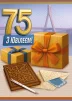 Листівка "З ювілеєм.75" - 1