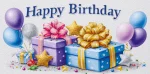 Конверт для грошей "Happy Birthday!"