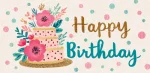 Конверт для грошей "Happy Birthday!"