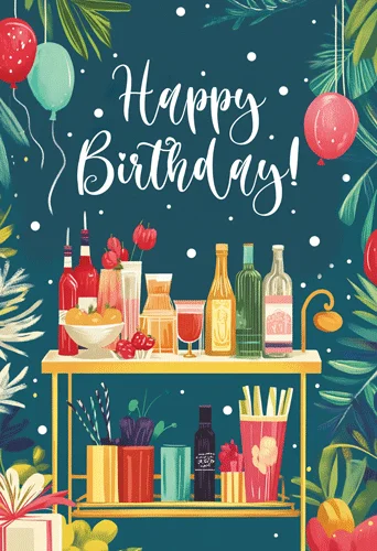 Листівка "Happy Birthday!"