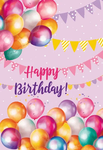Листівка "Happy Birthday!"