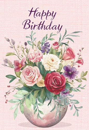 Листівка "Happy Birthday!"