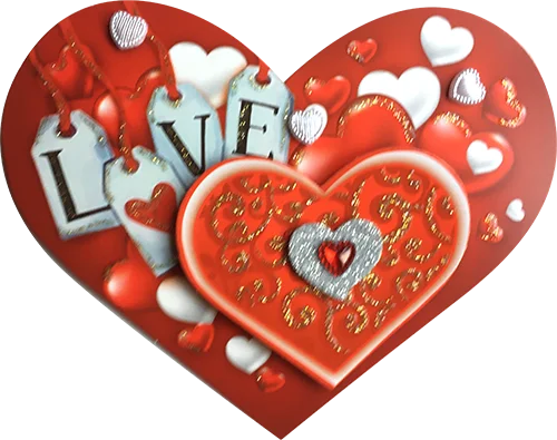 Открытка "LOVE"