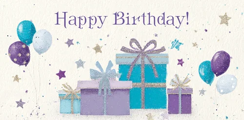 Конверт для денег "Happy Birthday!"