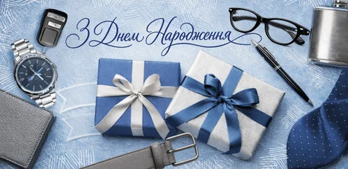 Конверт для грошей "З днем народження!"