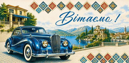 Конверт для денег "Вітаємо!"