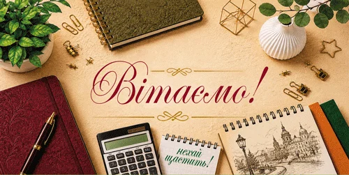 Конверт для грошей "Вітаємо!"
