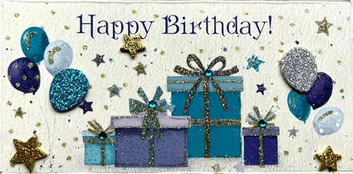 Конверт для грошей "Happy Birthday!"