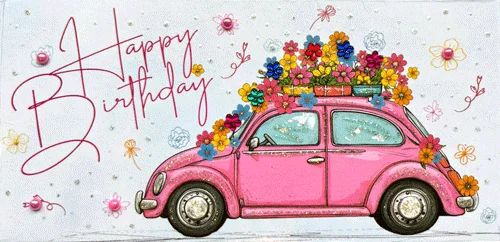 Конверт для грошей "Happy Birthday!"